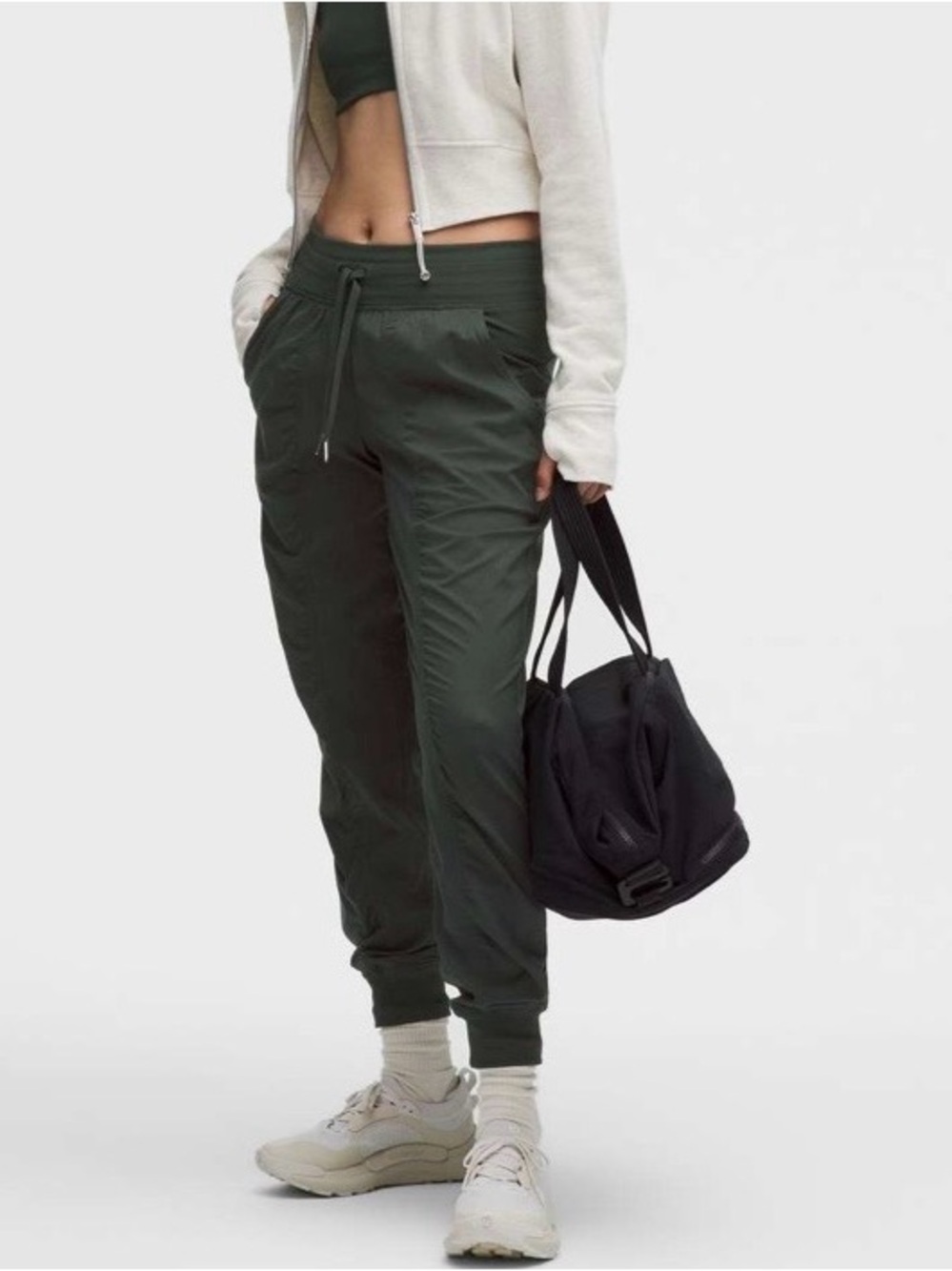 LULULEMON- Dance Studio Mid-Rise Jogger Full Length Rainforest Green Size 2